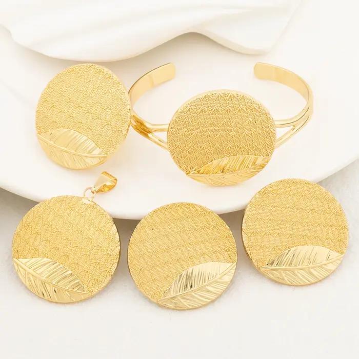 Ensembles de bijoux plaqués or pour femmes