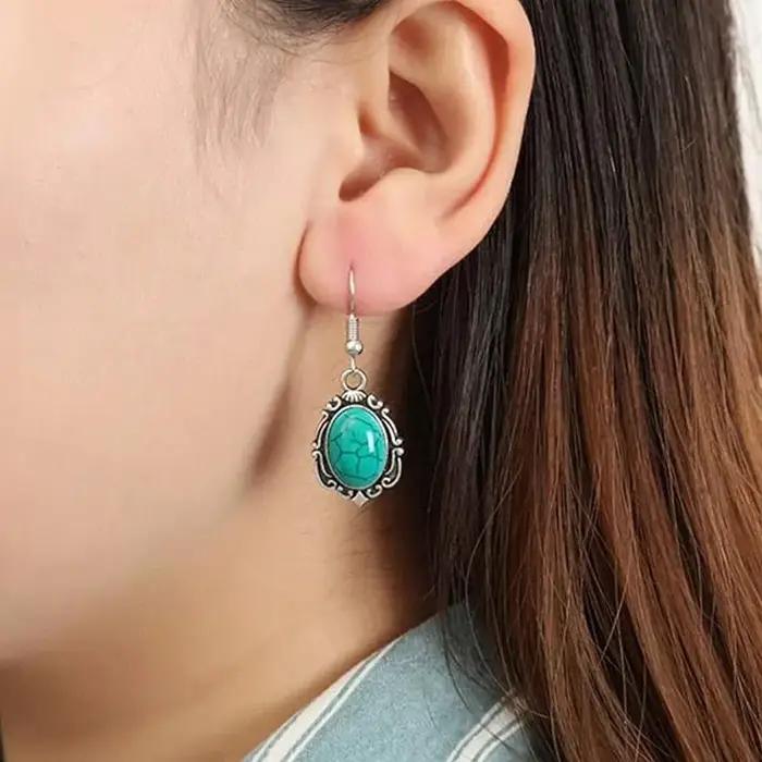Ensemble de boucles d'oreilles et collier pour femmes