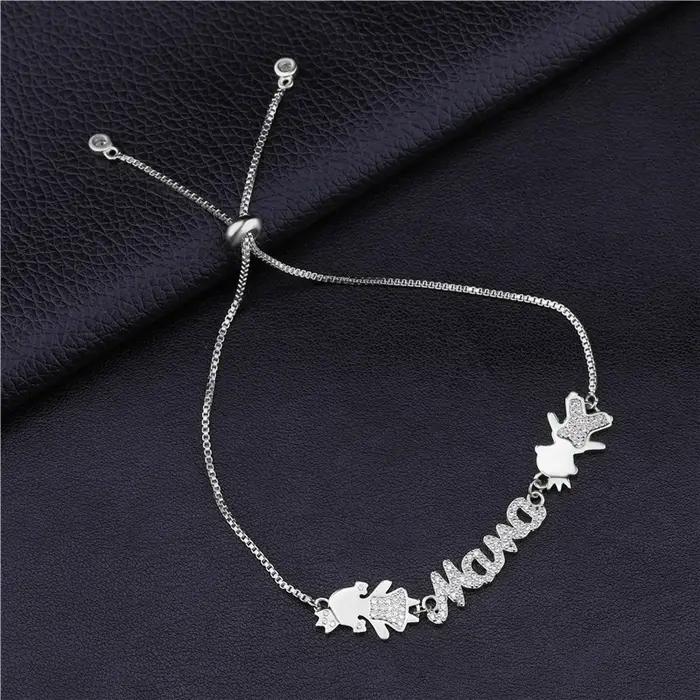 Juya – bracelets à breloques plaqués or 18 carats