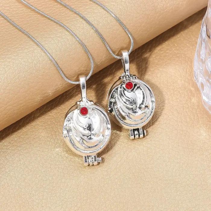 Collier pendentif vintage The Vampire Diaries pour femme