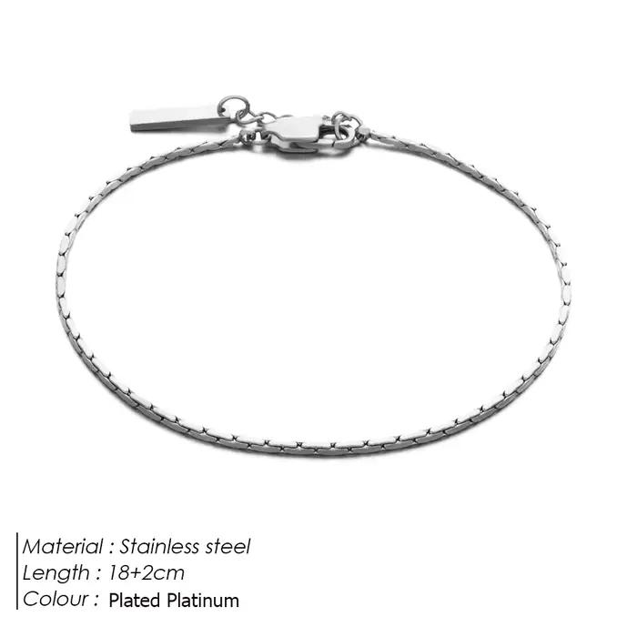 Bracelet en métal et acier inoxydable pour hommes, tendance, nouveau Bracelet d'amitié personnalisé qui ne se décolore pas