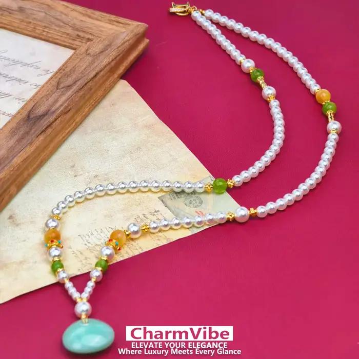 Collier de perles pour femmes