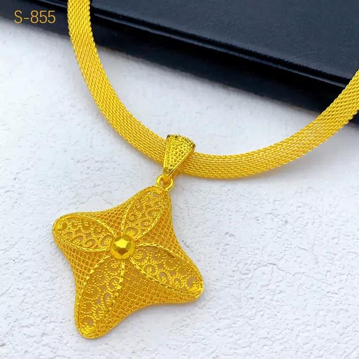 Ensemble de bijoux de luxe or 24 carats Bohème pour femmes et filles occasions spéciales mariage anniversaire