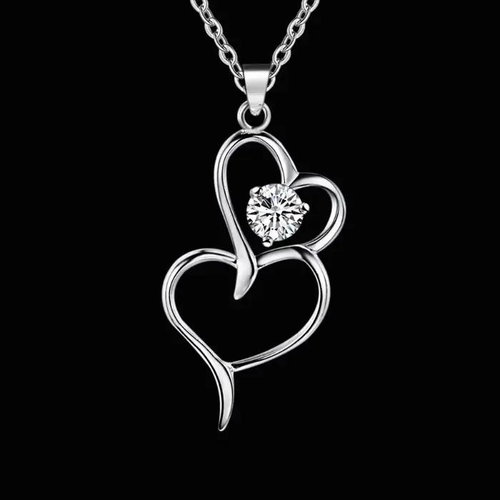 Collier pendentif en argent sterling 925 pour femmes