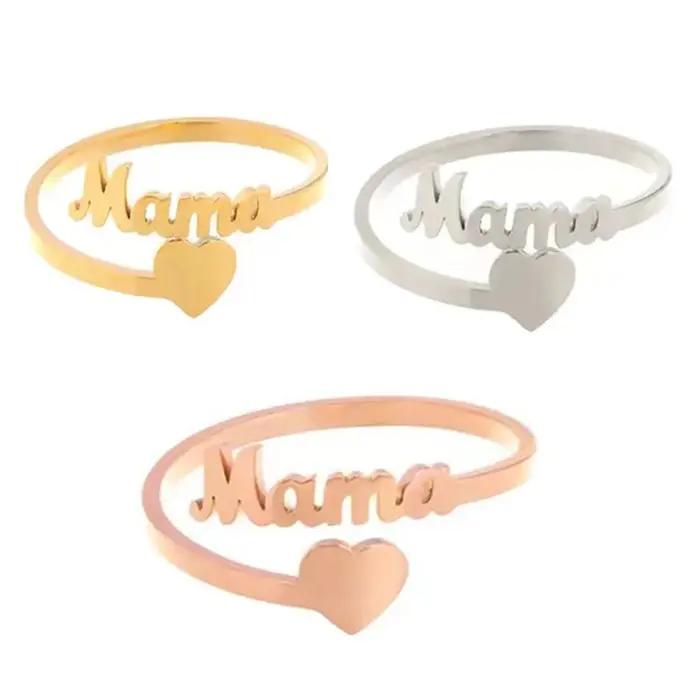 Bague personnalisée avec nom d'amour, bagues de couple pour mariage, anniversaire, engagement, cadeau romantique pour femme occasions spéciales