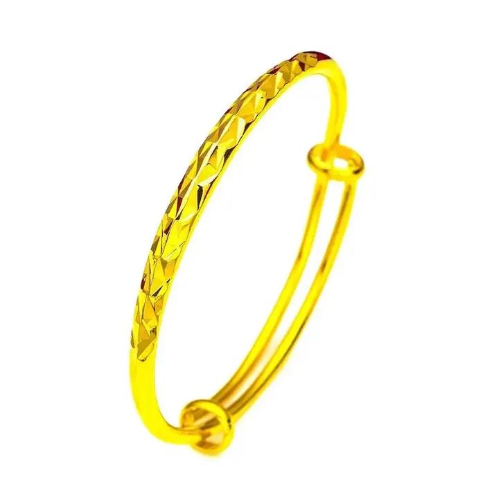 Petits bracelets plaqués or pour enfants