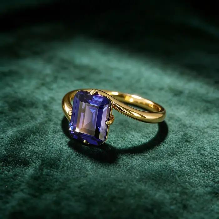 Wong Rain – bague Vintage en argent Sterling 100% 925, saphir de laboratoire à coupe émeraude, diamants à haute teneur en carbone, bijoux fins pour mariage et fiançailles