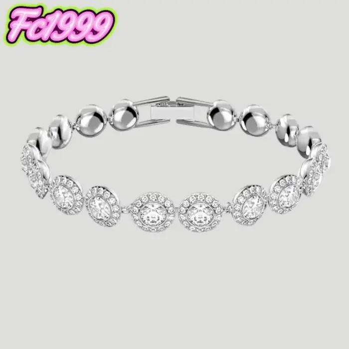 Ensemble de bijoux rond très vendu, boucles d'oreilles, bracelet, collier uniques, pour le quotidien, les fêtes et les banquets.