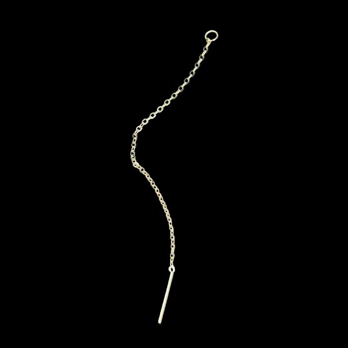 1 paire d'accessoires de bijoux en argent sterling S925