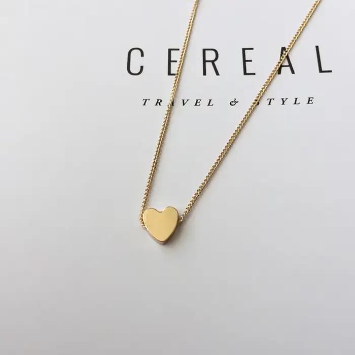 2024 nouvelles femmes Chocker or/argent couleur chaîne étoile coeur Collier ras du cou Bijoux Collan