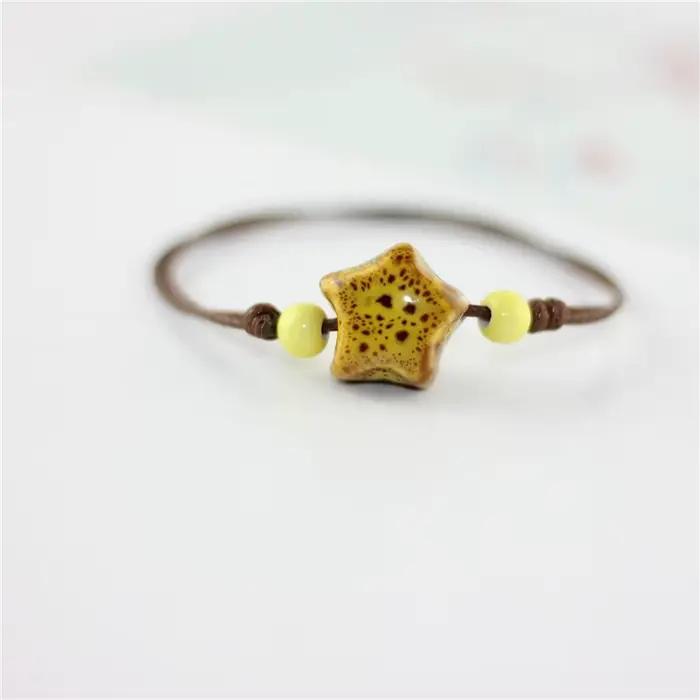 ATA REDO-Bracelet en Céramique pour Femme, Chaîne en Corde, Accessoire Cadeau, Vente en Gros, #1845