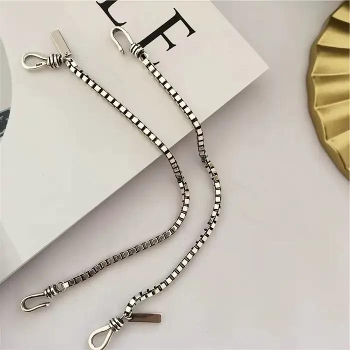Bracelet géométrique en argent regardé 925 pour femme