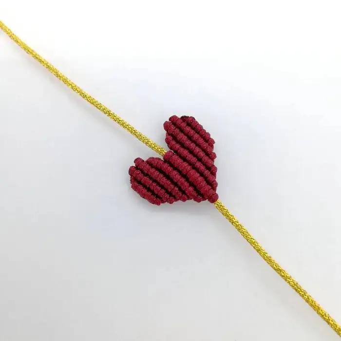 Bracelet coeur d'amour personnalisé