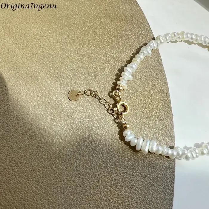 Bracelet de perles en or 14 carats pour femmes