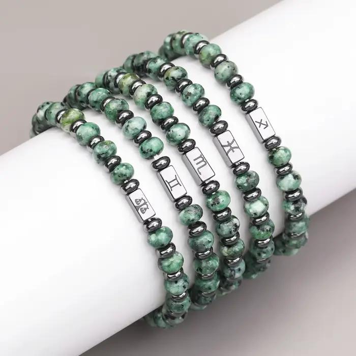 Bracelet Cosmic Covenant, bijou à 12 perles du zodiaque, servant de votre talisman personnel du zodiaque, favorisant la spiritualité