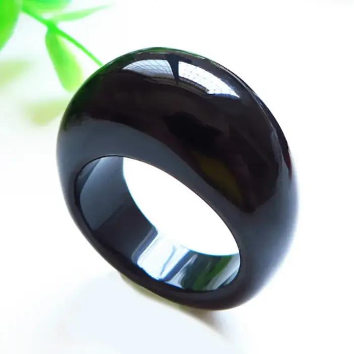 Bague en agate verte naturelle artisanale pour hommes et femmes, bijou élégant et naturel pour occasions spéciales