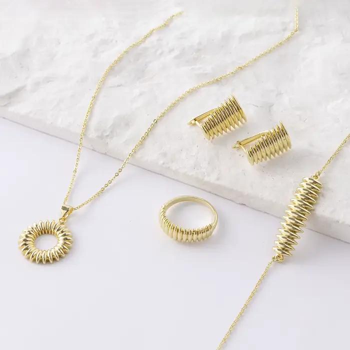 LUIZADAensemble de bijoux pour femmes à la mode et exquis, accessoires de bijoux de mariage, cadeau