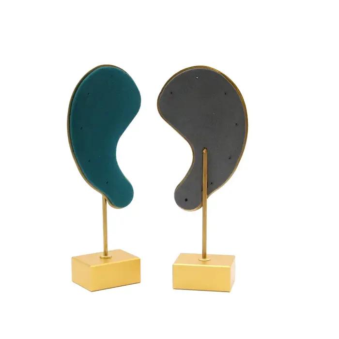 Présentoir de boucles d'oreilles en tissu TREACHI élégant pour collectionneurs et professionnels bijoux occasions spéciales