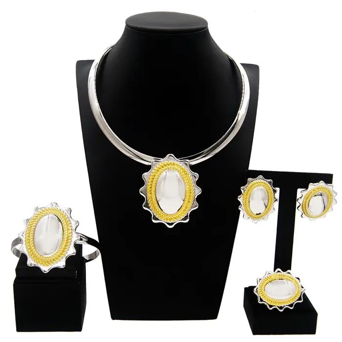 Ensembles de bijoux plaqués or pour femmes
