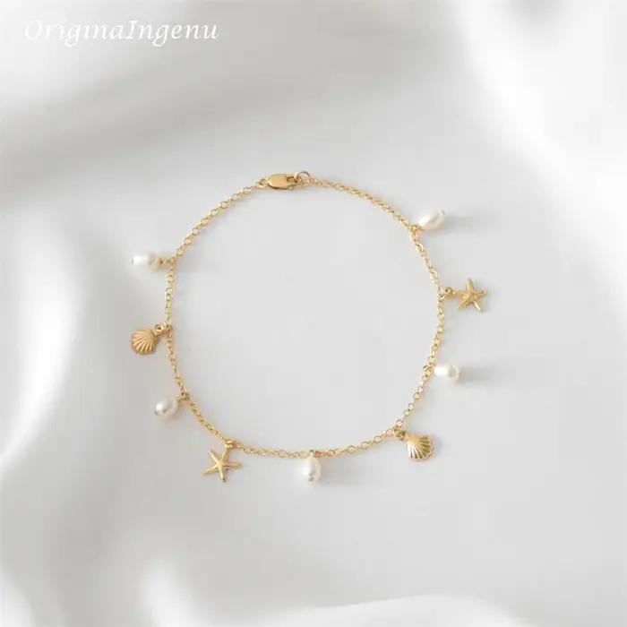 Bracelet de oral ille Rempli d'Or 14K