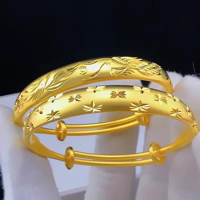 Bracelet Original en Or 18K pour Femme, Pierres Précieuses Naturelles, Bijoux de Haute Qualité, pour ixet Mariage