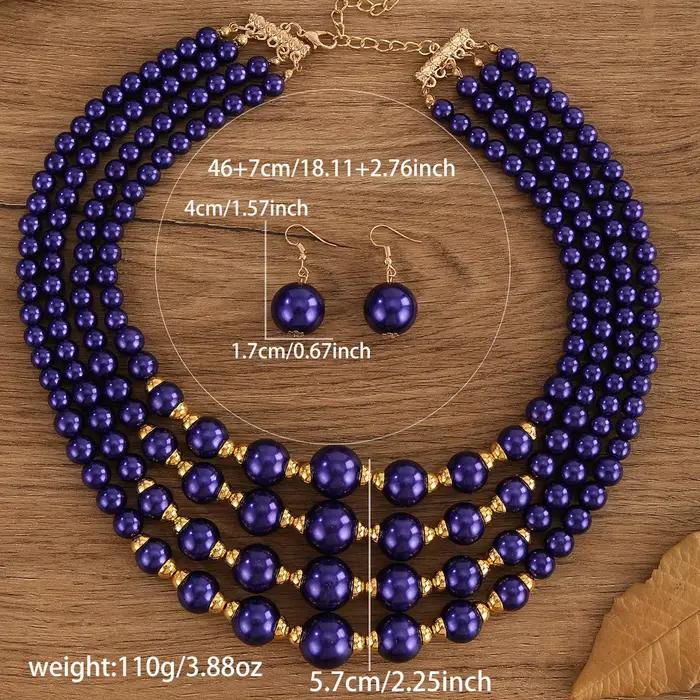 Ensemble de bijoux de mariée au nouveau design