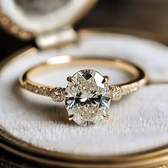 Huitan – bague couleur or pour femmes