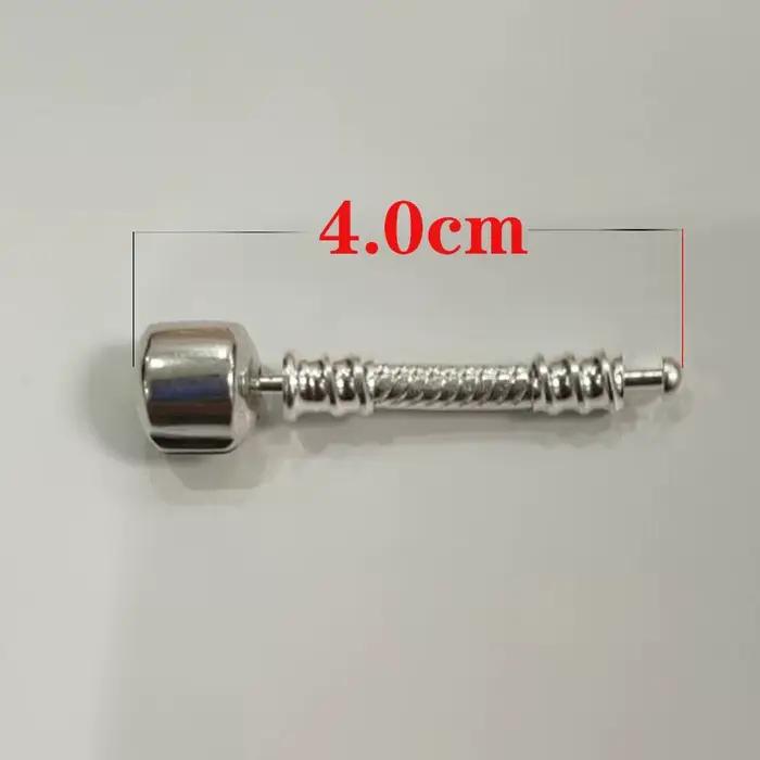 Extension de bracelet en argent sterling 925, compatible avec les bracelets à breloques originaux, pour allonger les bijoux féminins, 3,5 cm et 4 cm