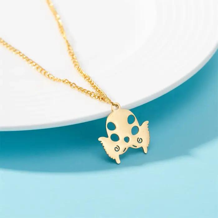 Collier Melanie série Martinez pendentif Cry Baby émail jaune clair or plaqué argent rhodium pour hommes femmes occasions spéciales