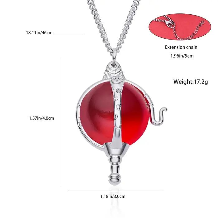 Drame télévisé classique W.I.T.C.H. Collier ras du cou "coeur de Kandrakar", pendentif pour les Fans