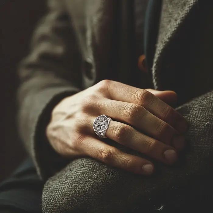 Eudora 925 bague en argent Sterling Saint benoît