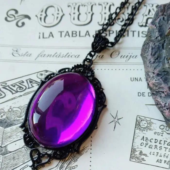 Nouveau collier Vintage en cristal de Quartz rouge, pendentif Talisman pour hommes et femmes, access