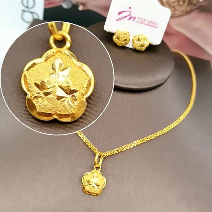 Ensemble de bijoux couleur or exquis pour fête