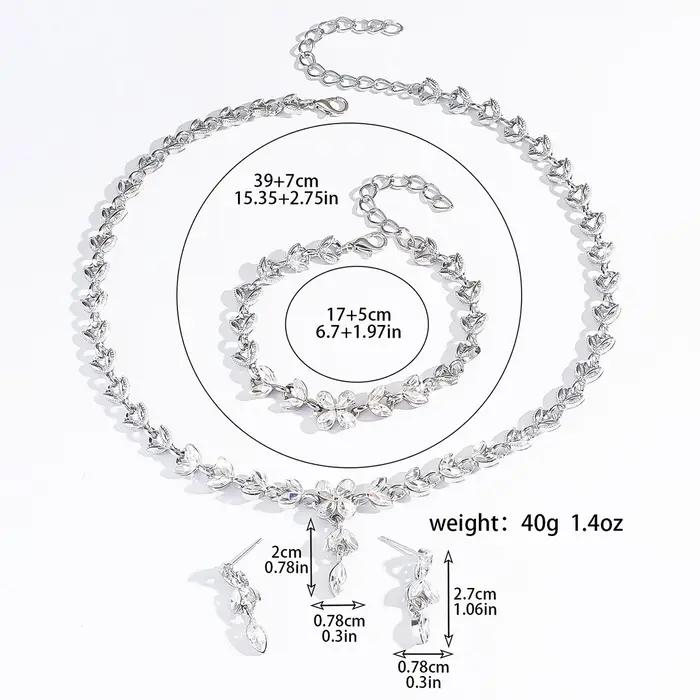 Boucles d'oreilles de mariée haut de gamme