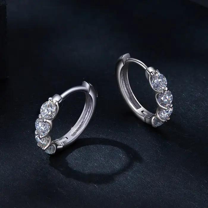 Bamoer – boucles d'oreilles en argent Sterling 925 pour femmes