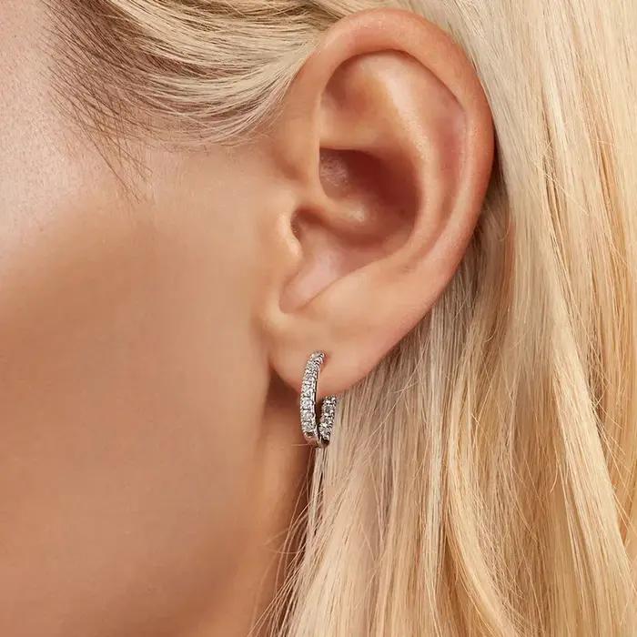Bamoer – boucles d'oreilles en argent Sterling 925 pour femmes