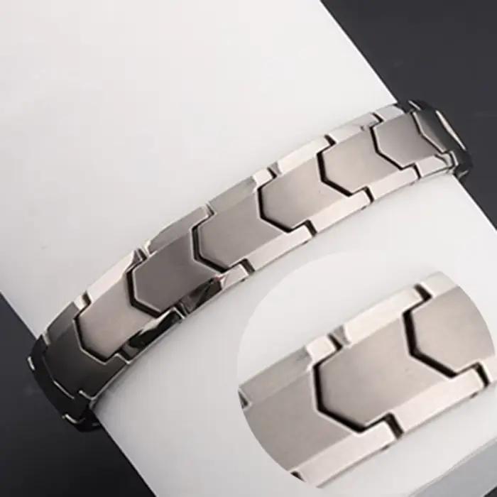 Bracelet en titane pur pour femmes, avec incrustation de Germanium, bijoux cadeau