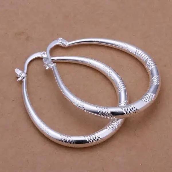 Belle boucle d'oreille en argent regardé 925 pour femme