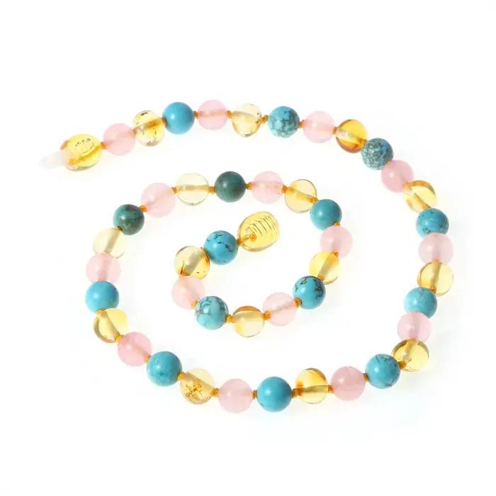 Collier en ambre naturel