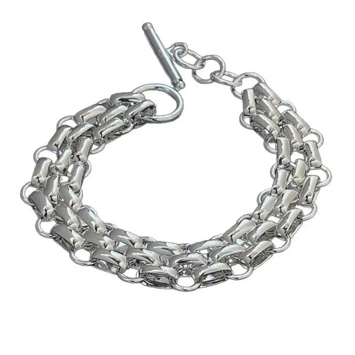 Bracelet en Argent Sterling 925 pour Femmes Soirée Mignon Romantique Bijou Occasions Spéciales Anniversaire Mariage