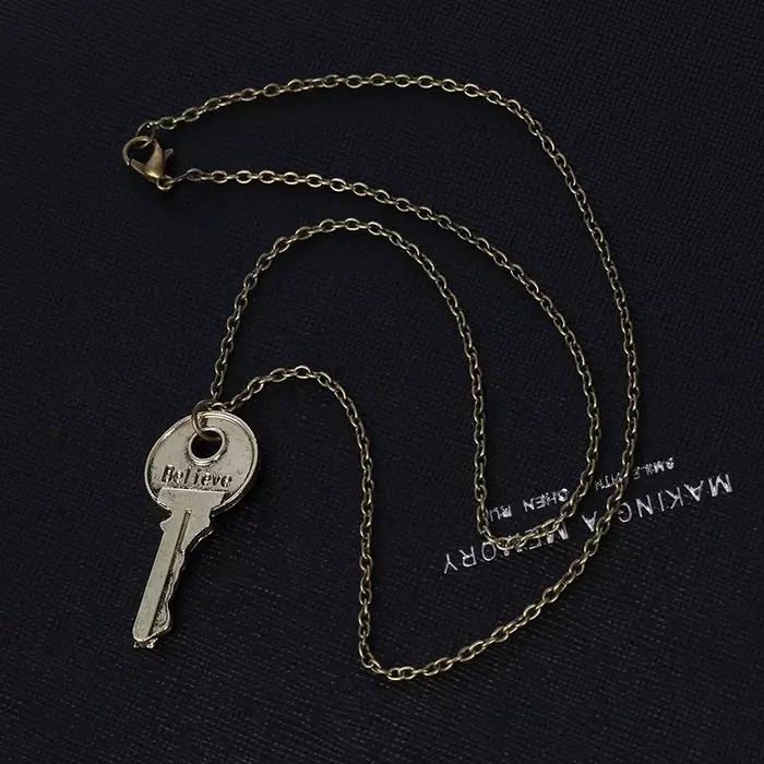 Collier à breloques Vintage pour hommes et femmes