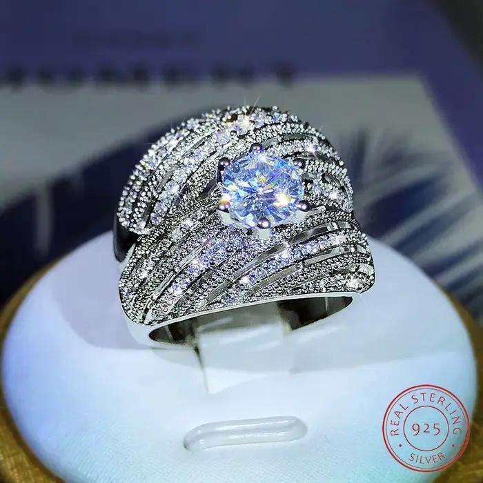 Bague plaquée or véritable pour hommes et femmes