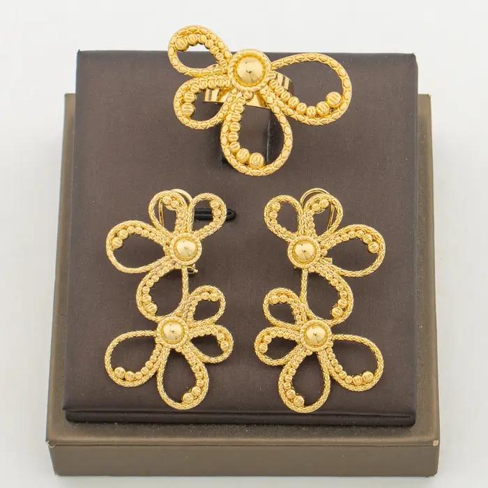 Ensemble de bijoux de luxe 2 pièces pour femmes