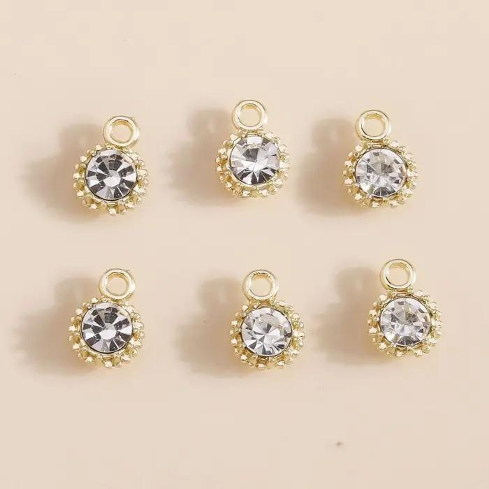 Leslie-Breloques ours en alliage plaqué or, Boucles d'oreilles animaux, Colliers de la présidence, B