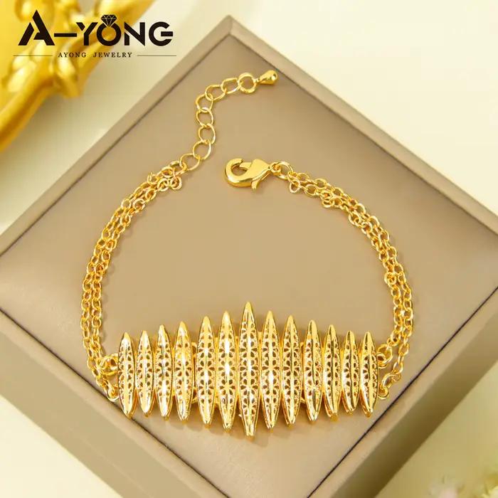 Ensemble de bijoux de mariage de luxe dubaï