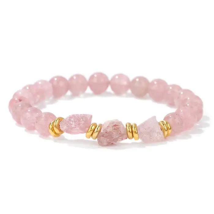 Bracelet en Pierre de Guérison de 8mm