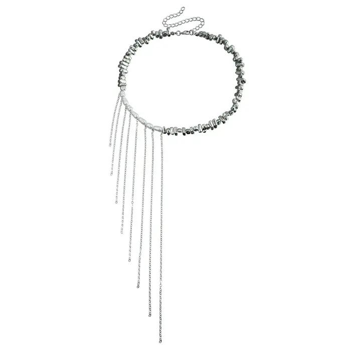Collier ras du cou en Imitation de perles pour femmes