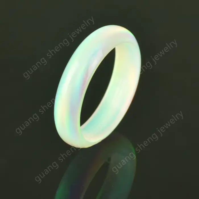 Bague opale noire opale nébuleuse Oparex pour hommes, nouveau Style de haute qualité, cadeau, pierre