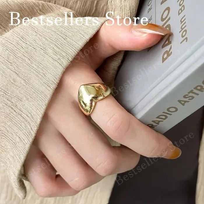 Bague en argent sterling 925 / plaqué or 18 carats