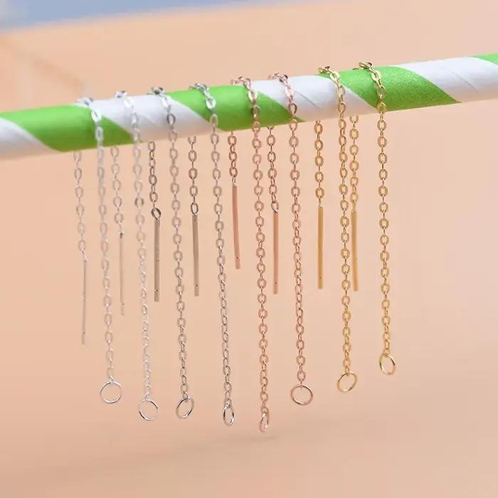 1 paire d'accessoires de bijoux en argent sterling S925